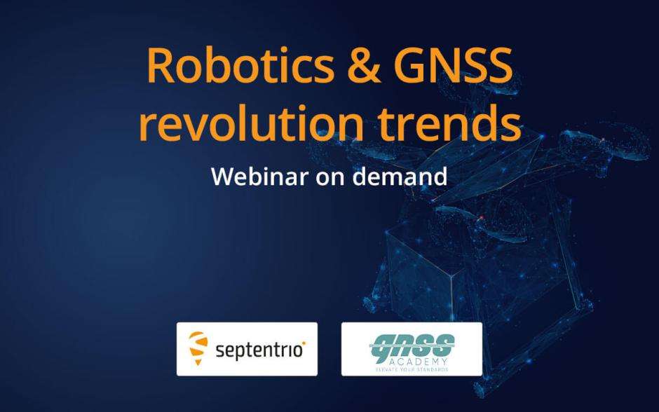 Robotics and GNSS webinar Septentrio