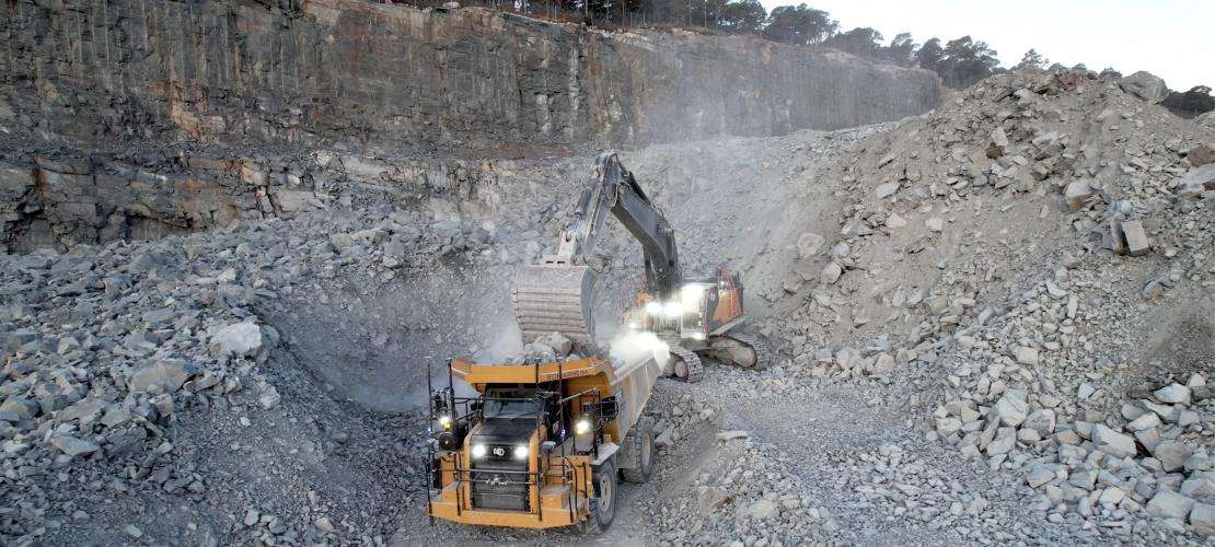 Autonomous haul truck from Steer powered by Septentrio GNSS receiver in action