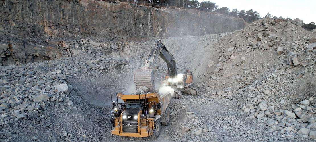 Autonomous haul truck from Steer powered by Septentrio GNSS receiver in action