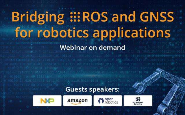 free webinar bridging ROS and GNSS for robotics applications