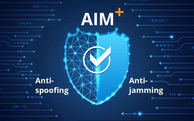 AIM+ Advanced Anti-jamming and Anti-spoofing Technology by Septentrio