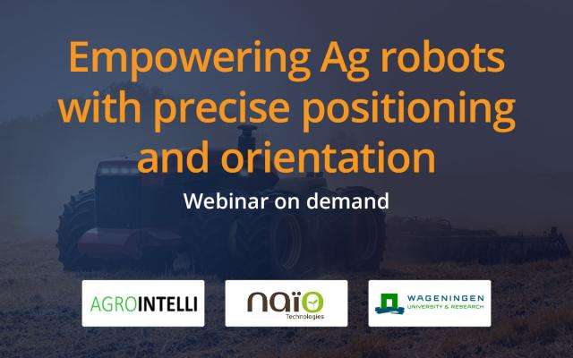 Septentrio webinar - Ag robotics