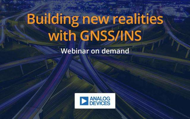 Buidling new realities with GNSS-INS and GPS/INS receivers