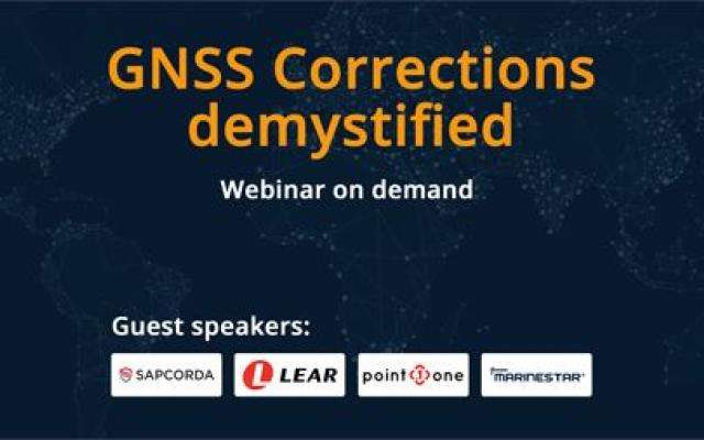 Webinar-on-demand GPS GNSS corrections demystified