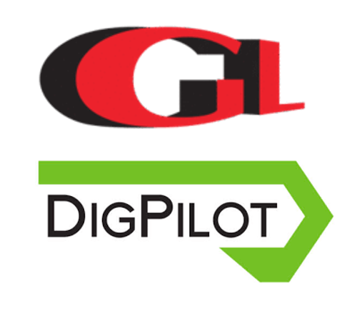 DigPilot & Gundersen & Løken logos combined