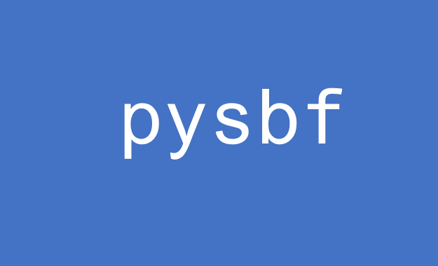 pysbf