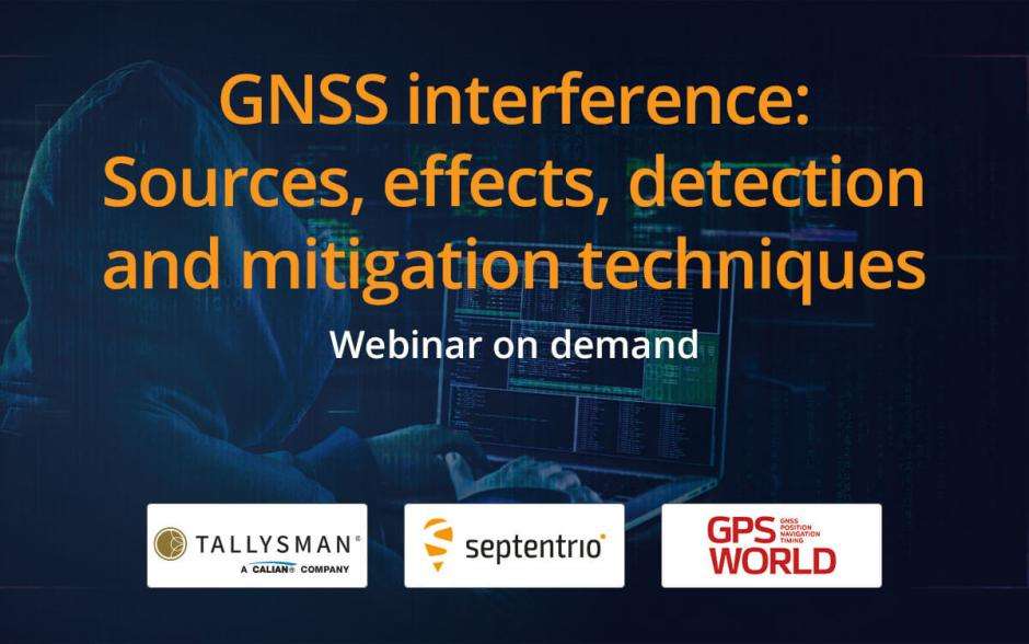 Septentrio Webinar GPS GNSS Interference Sources Effects Detection and Mitigation Techniques