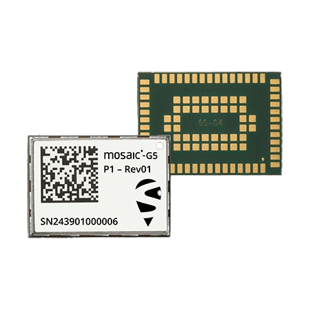 Septentrio_mosaic-G5_P1_front & back  -ultra low power & compact GNSS-receiver-module