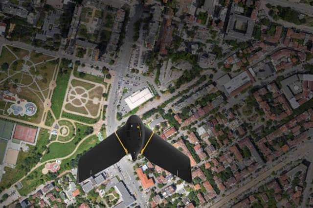 high-accuracy-survey drone AgEagle Ebee - powered by Septentrio GNSS module