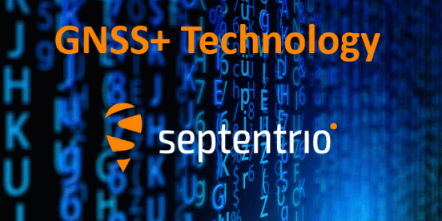 Proprietary GNSS+ algorithms from Septentrio