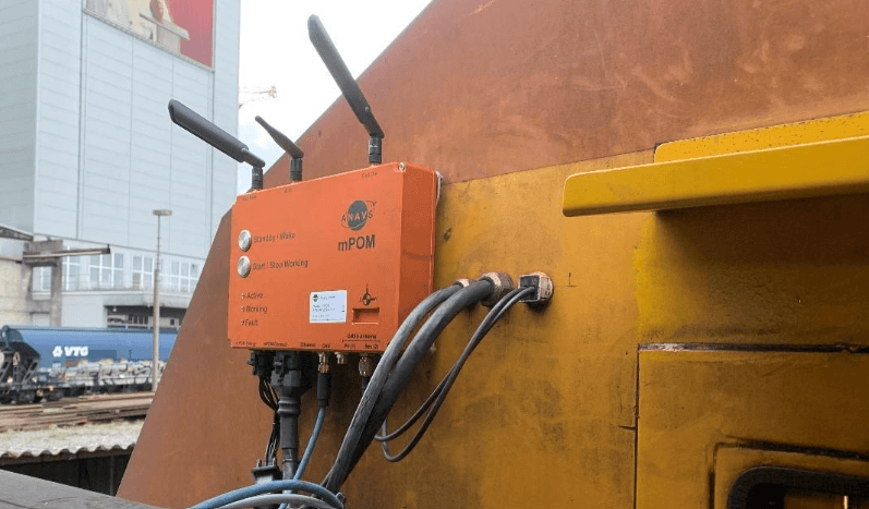 ANAVs mPOM box powered by Septentrio mosaic-X5 for SBB