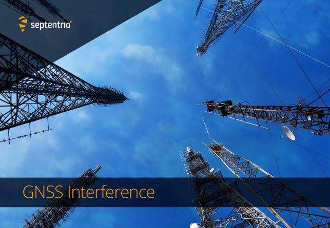 Septentrio GPS/ GNSS RF interference brochure