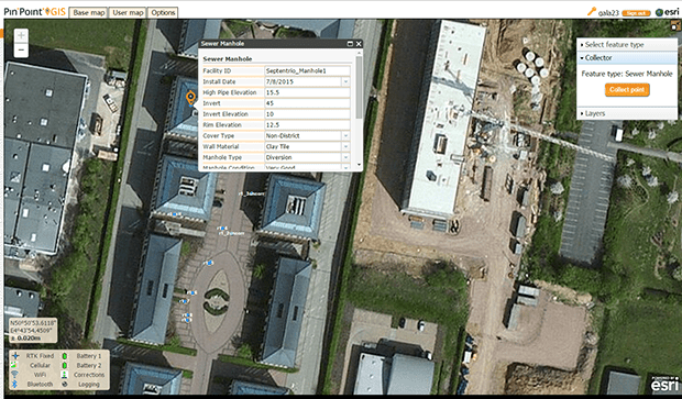 PinPoint GIS web browser