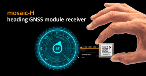 mosaic-H Septentrio GPS/GNSS heading module receiver