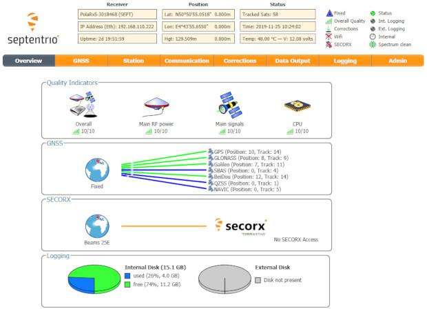 Septentrio-PolaRx5-Intuitive-web-interface