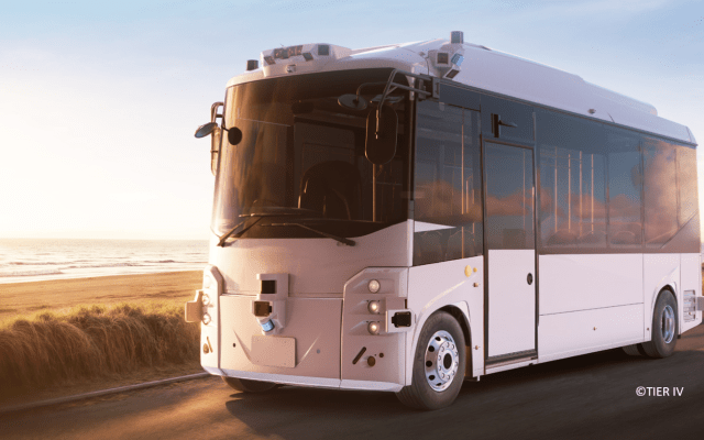 TIER IV autonomous bus