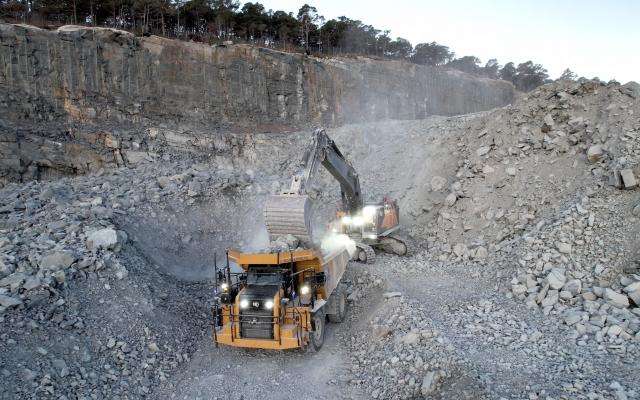 Autonomous haul truck from Steer powered by Septentrio GNSS receiver in action