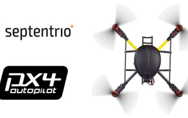 Septentrio supports Px4 autopilot